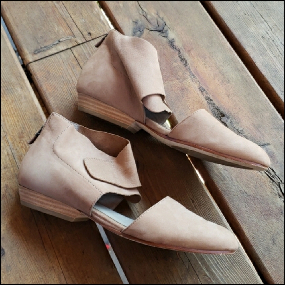 EILEEN FISHER Tumbled Nubuck Calia Shoes sz 8.5 - Picture 8 of 14